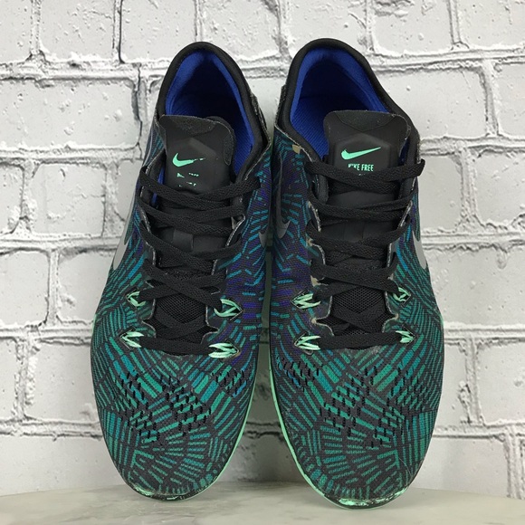 Nike Free 5.0 Tr Fit 5 Women’s Athletic Green Glow Running Shoes 8.5 704695-016 - Picture 2 of 11